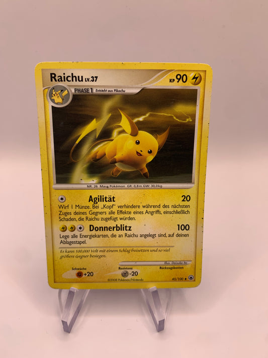 Pokemon Karte Raichu Lv.37 Deutsch