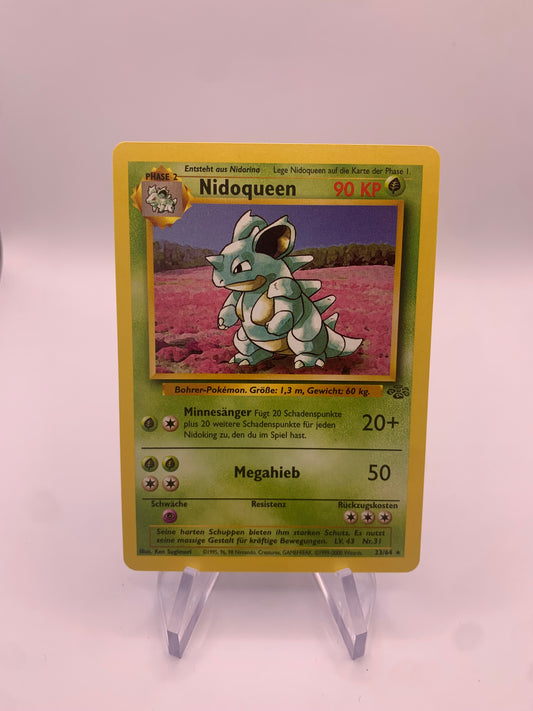 Pokemon Karte Nidoqueen 23/64 Deutsch