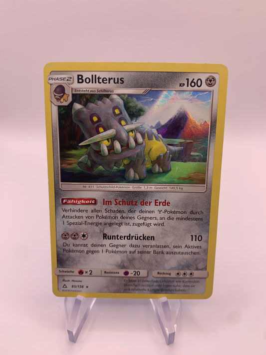 Pokemon Karte Holo Bollterus 85/156 Deutsch