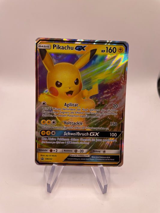Pokémon Karte Pikachu GX SM232 Deutsch