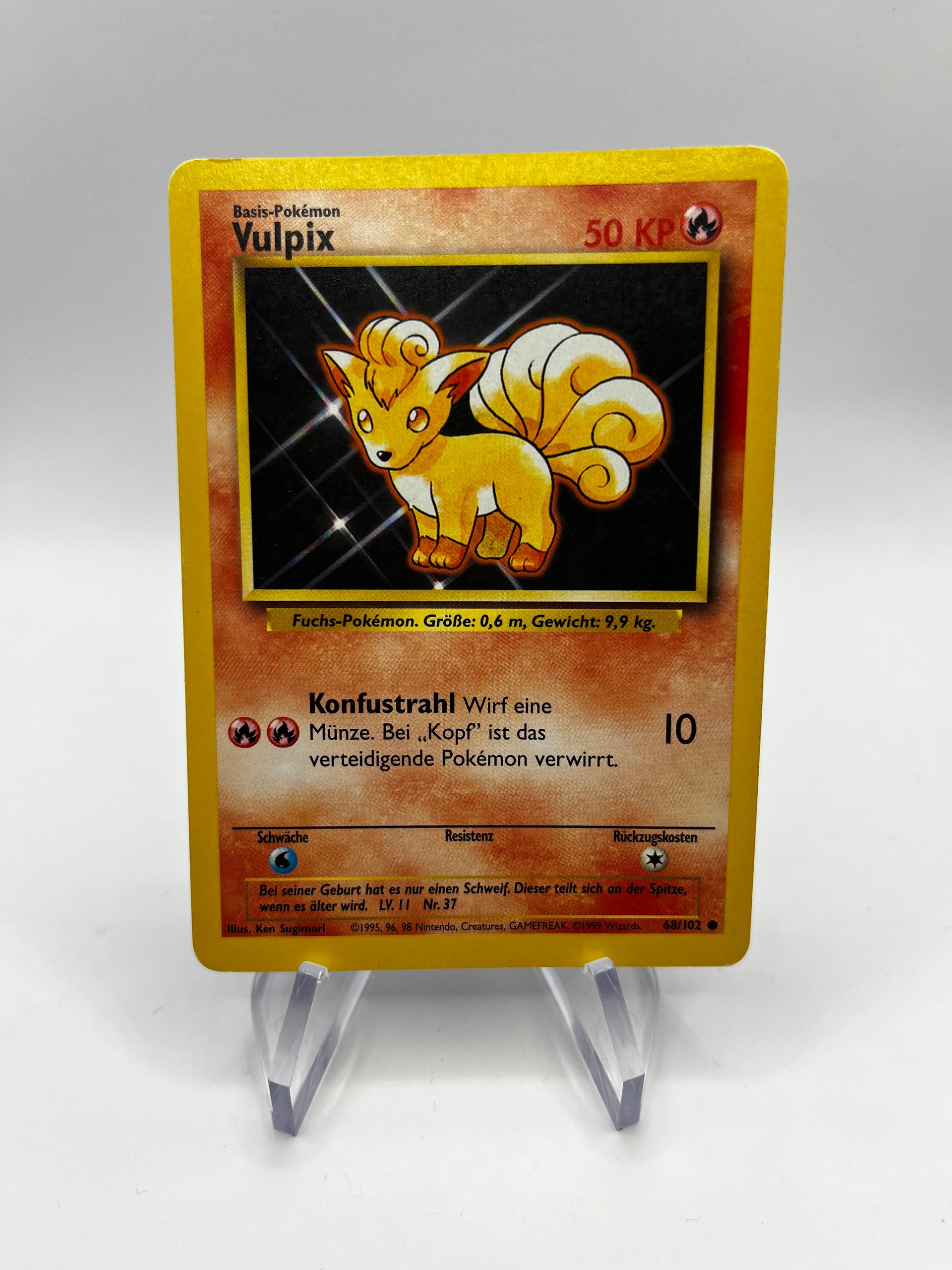Pokemon Card.Vulpix Base Set 68/102 German – SHPNPokestore