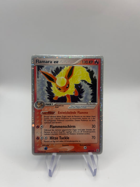 Pokemon Karte ex Flamara 108/113 Deutsch