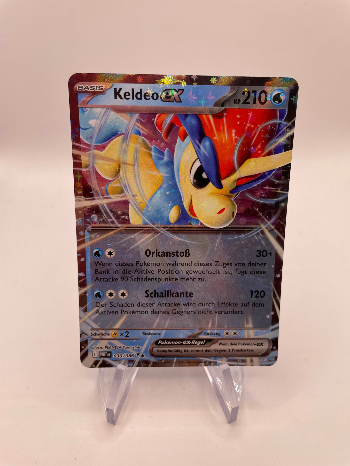 Pokémon Karte ex Keldeo 30/86 Deutsch