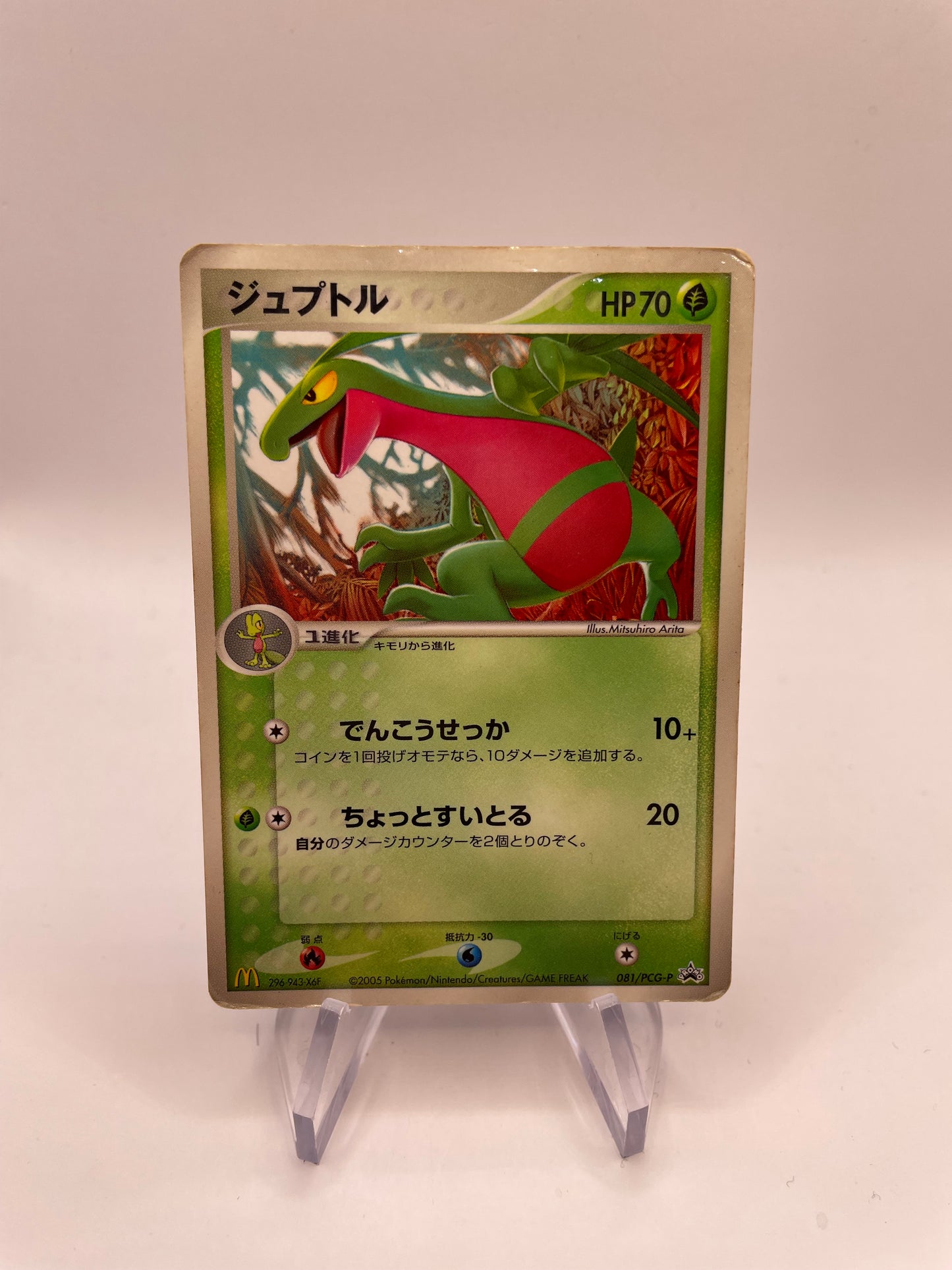Pokemon Karte Promo Raptain 081/PCG-P Japanisch