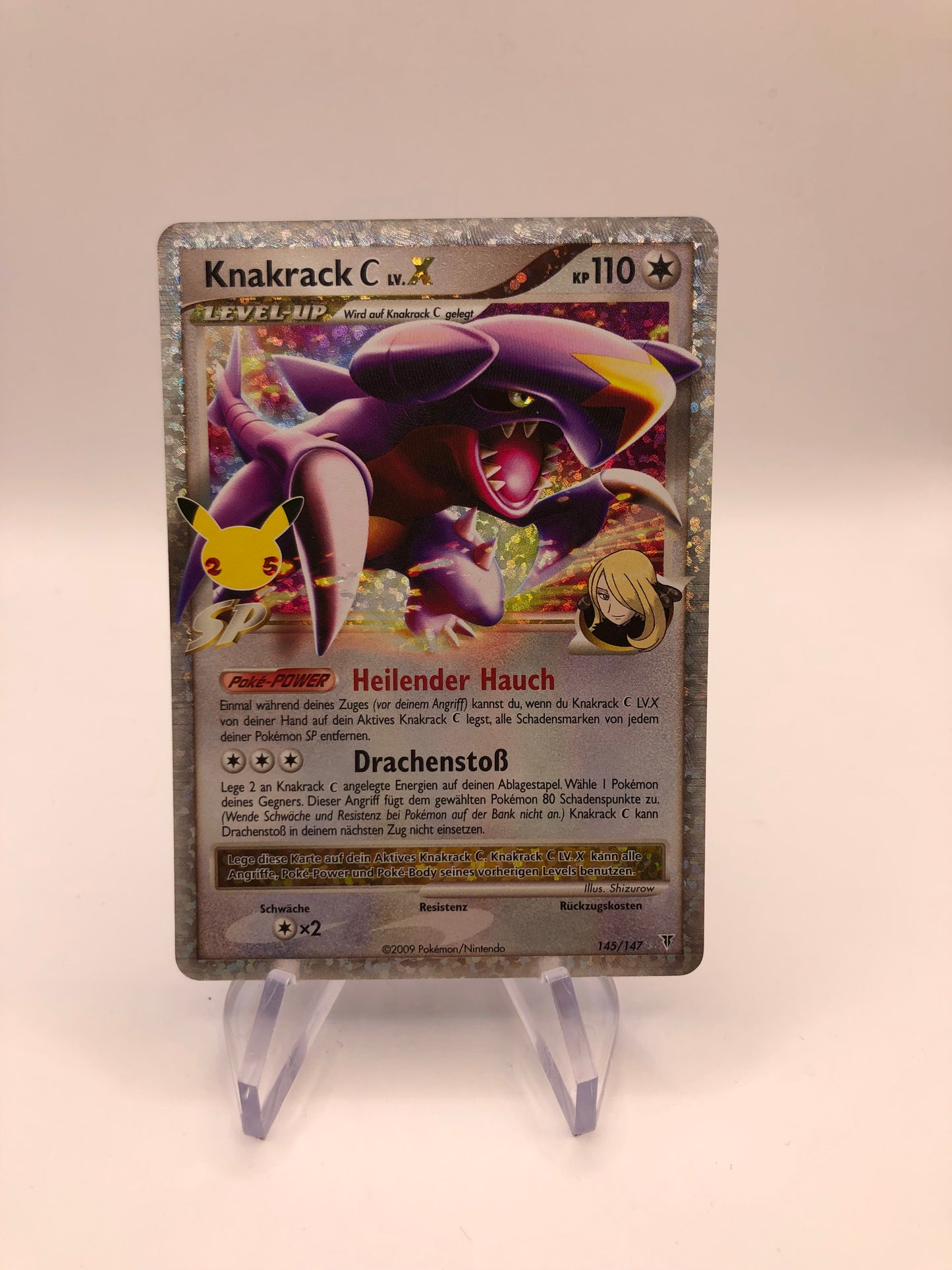 Pokemon Karte Celebration Knakrack 145/147 Deutsch