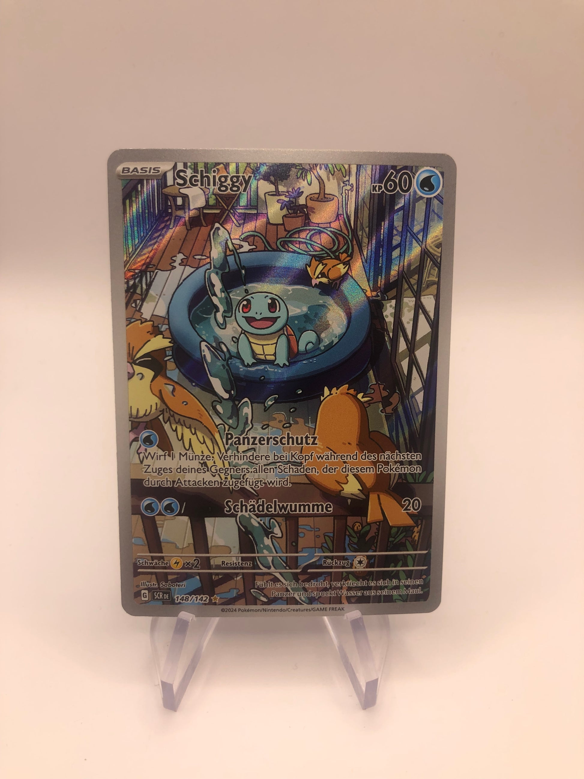 Pokemon Karte Art-Rare Schiggy 148/142 Deutsch SHPNPokestore Pokemon Karte Art-Rare Schiggy 148/142 Deutsch SHPNPokestore