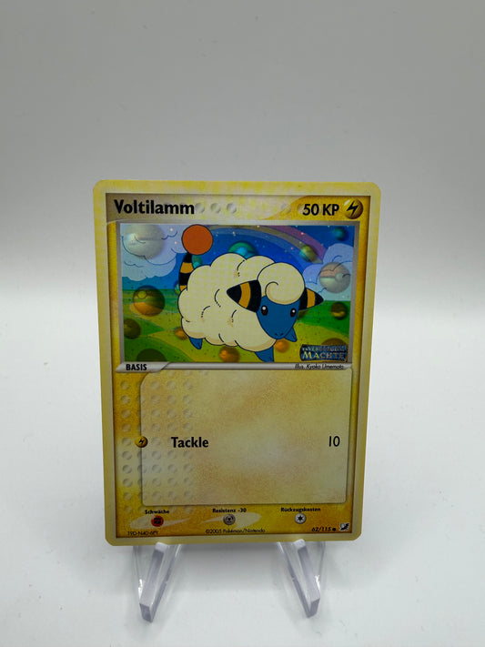 Pokemon Karte Stamp Voltilamm 62/115 Deutsch