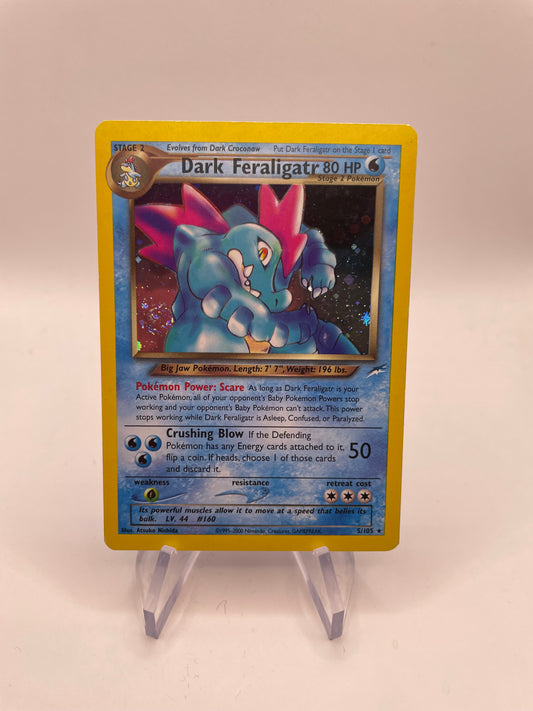 Pokemon Karte Holo Dunkles Impergator 5/105 Englisch