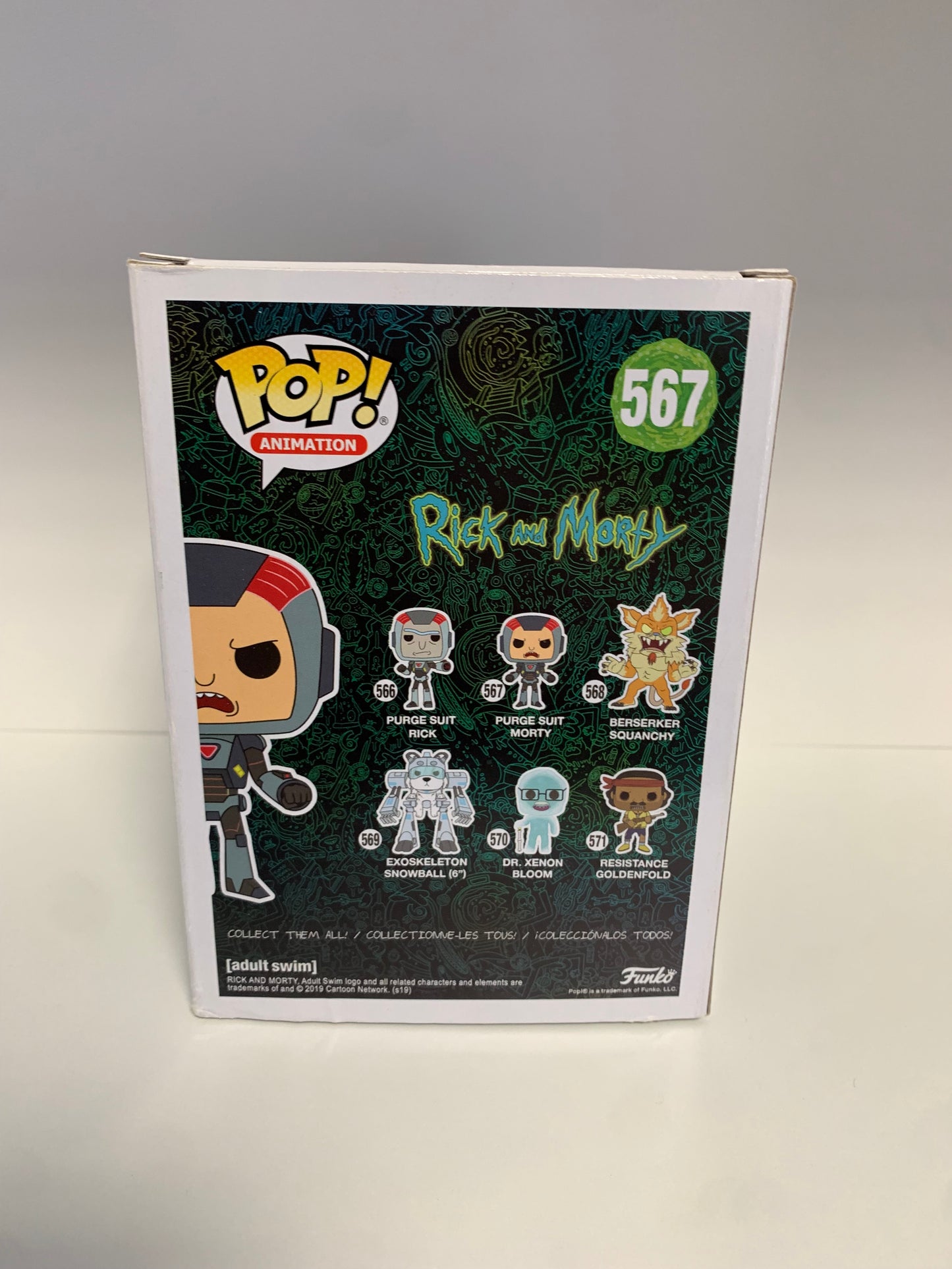 Funko Pop Figur Rick and Morty PURGE SUIT MORTY