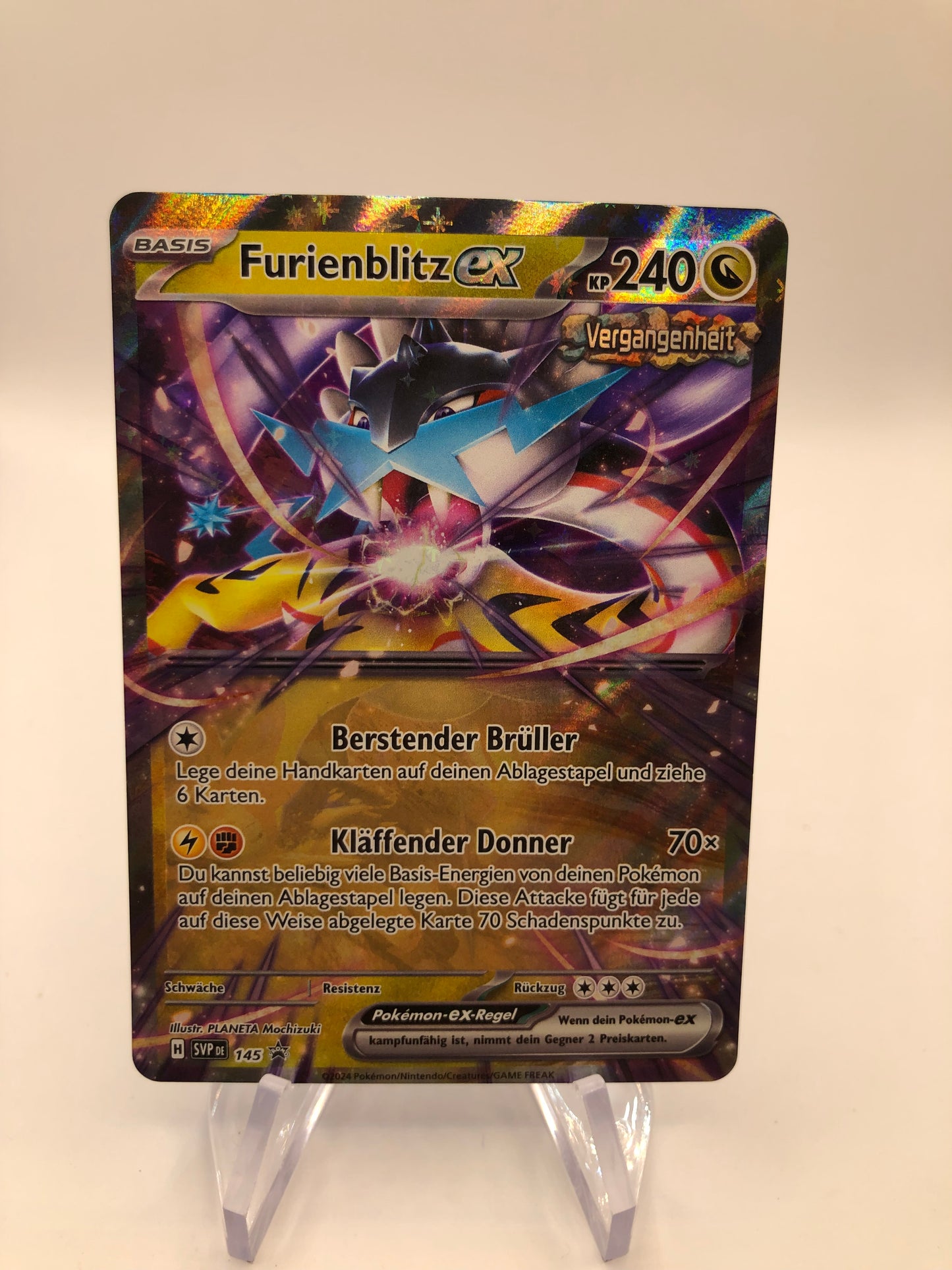 Pokemon Karte Ex Promo Furienblitz 145 Deutsch