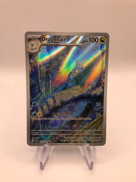 Pokemon Karte Art Rare Dragonair 181/165 Englisch