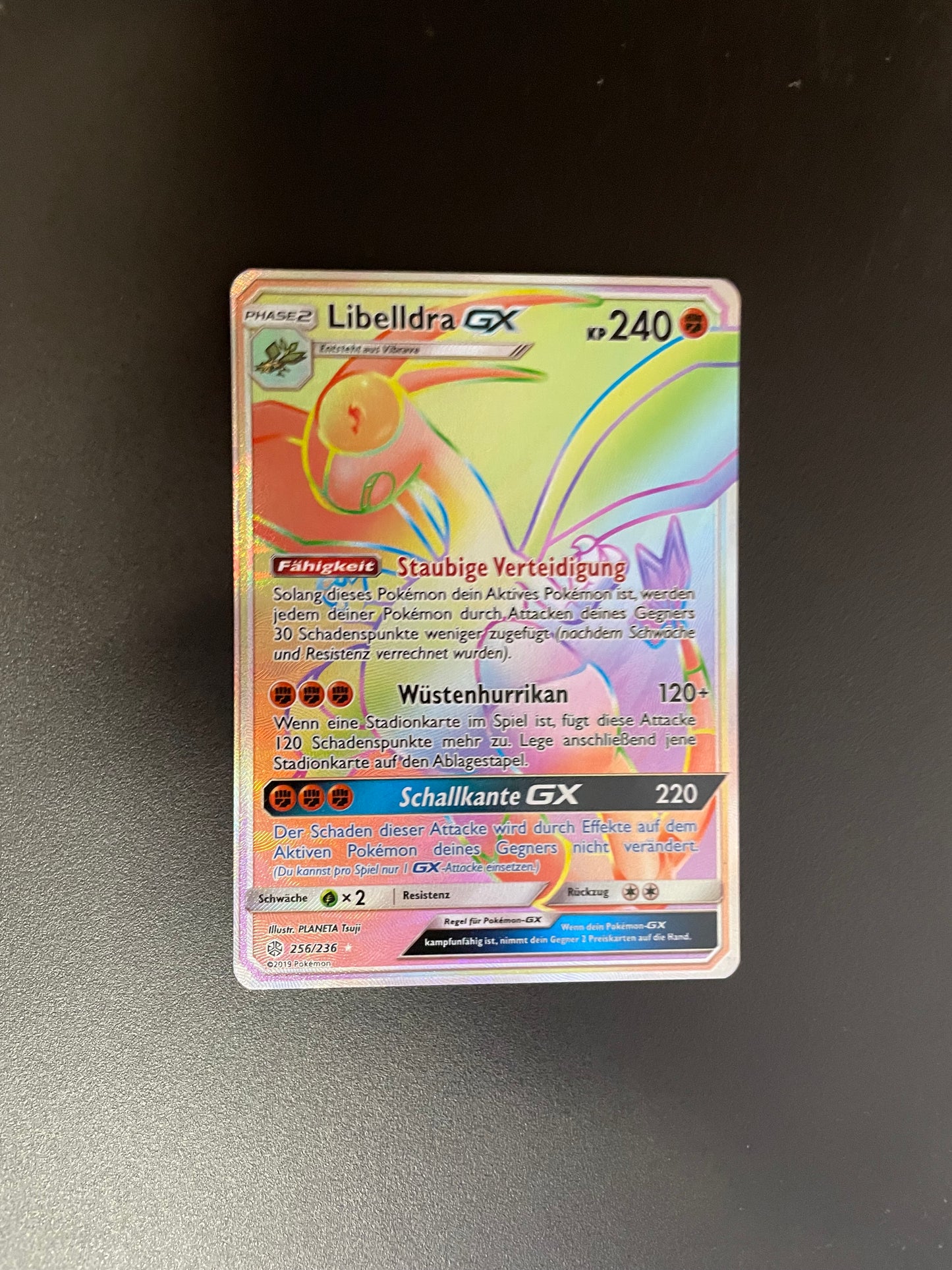 Pokemon Karte GX Masskito SV68/SV94 Deutsch