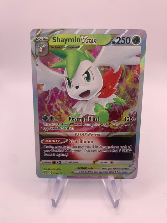 Pokemon Karte Vstar Shaymin  14/172 Englisch