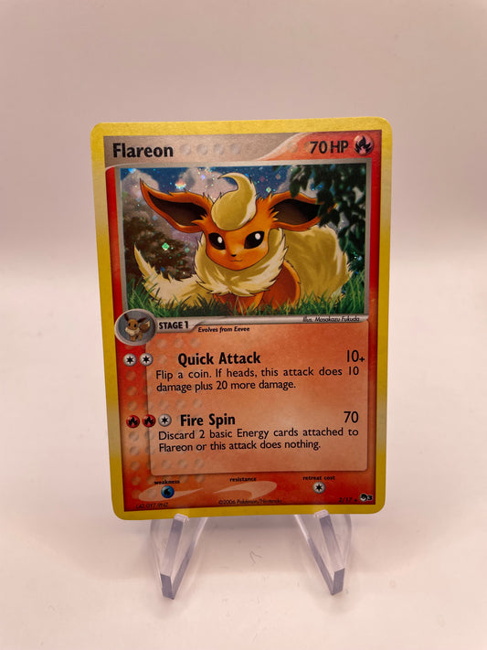 Pokemon Karte POP 3 Holo Flamara 2/17 Englisch