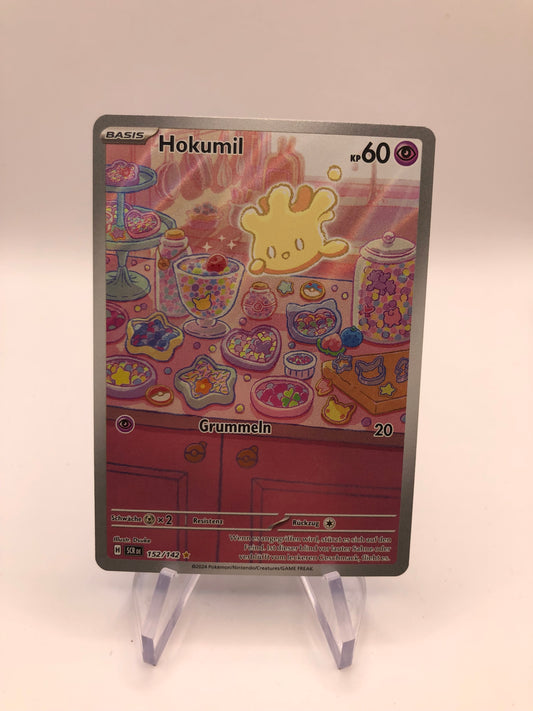 Pokemon Karte Art Rare Hokumil 152/142 Deutsch