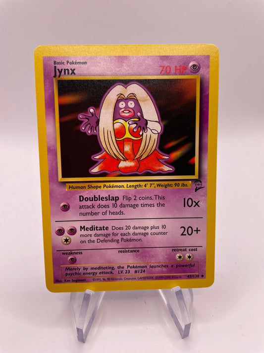 Pokemon Karte Base Set 2 Jynx 45/130 Englisch