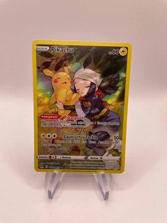 Pokemon Karte Art Rare Pikachu TG05/TG30 Deutsch