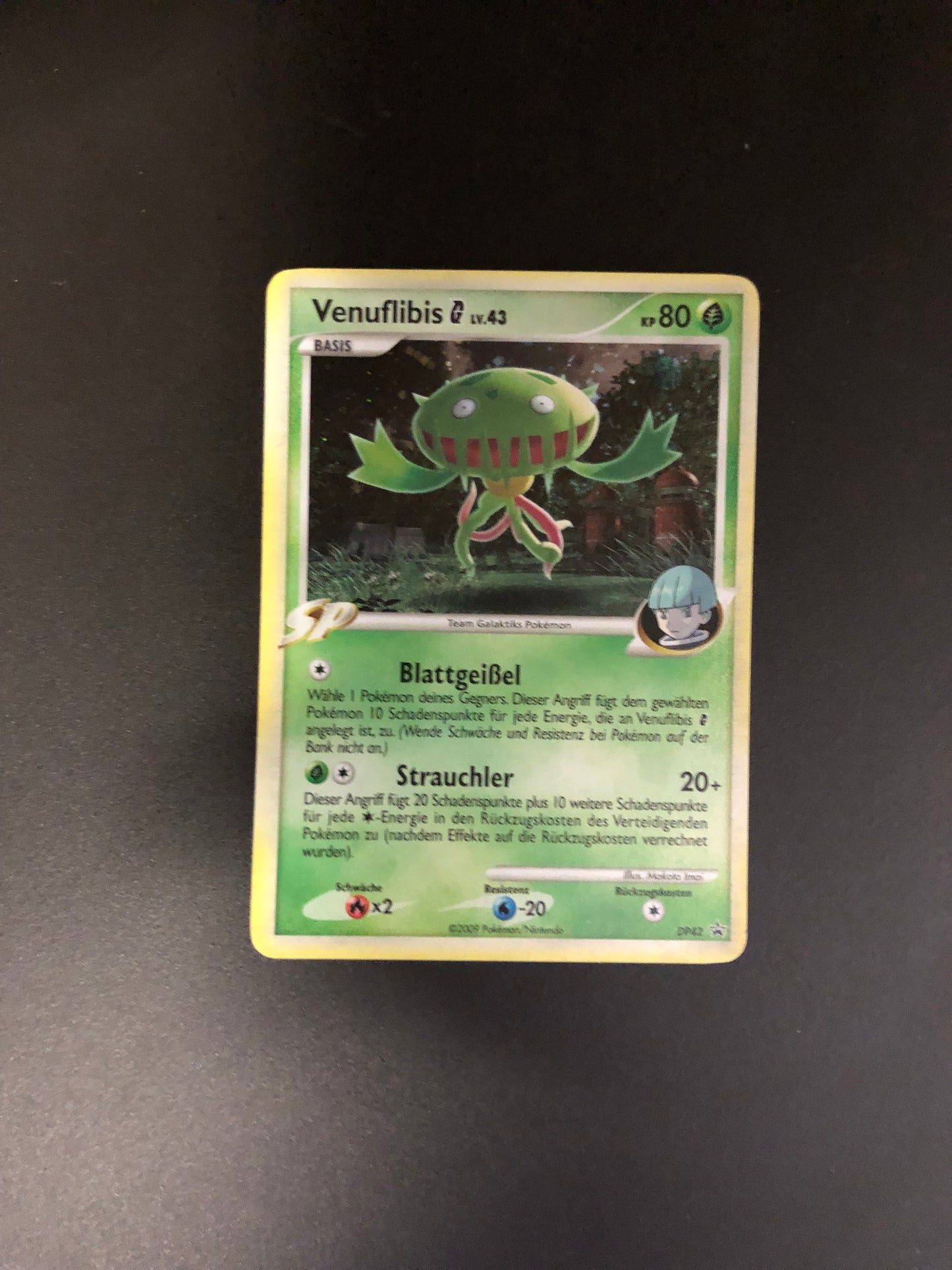 Pokemon Karte Holo Venuflibis DP42 Deutsch