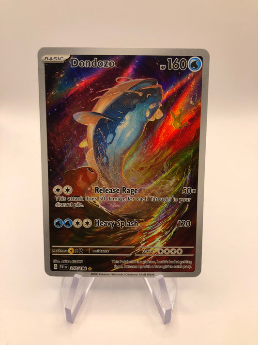 Pokemon Karte Promo Art-Rare Dondozo 207/198 Englisch