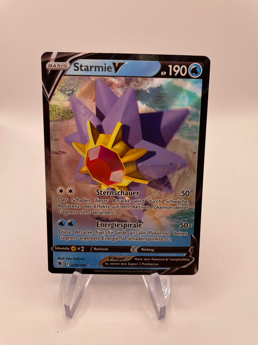 Pokémon Karte V Starmie 30/189 Deutsch