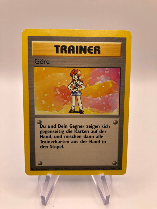 Pokemon Karte Base Set Trainer Göre 75/102 Deutsch