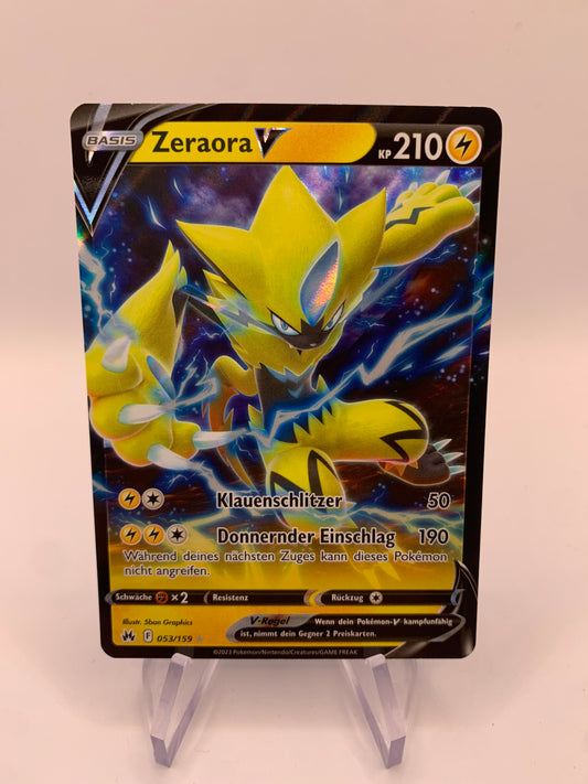 Pokemon Karte V Zeraora 53/159 Deutsch