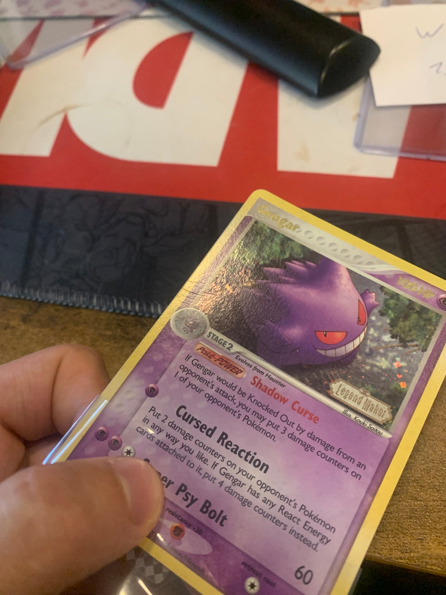 Pokemon Karte Stamp Legend Maker Gengar 5/92 Englisch