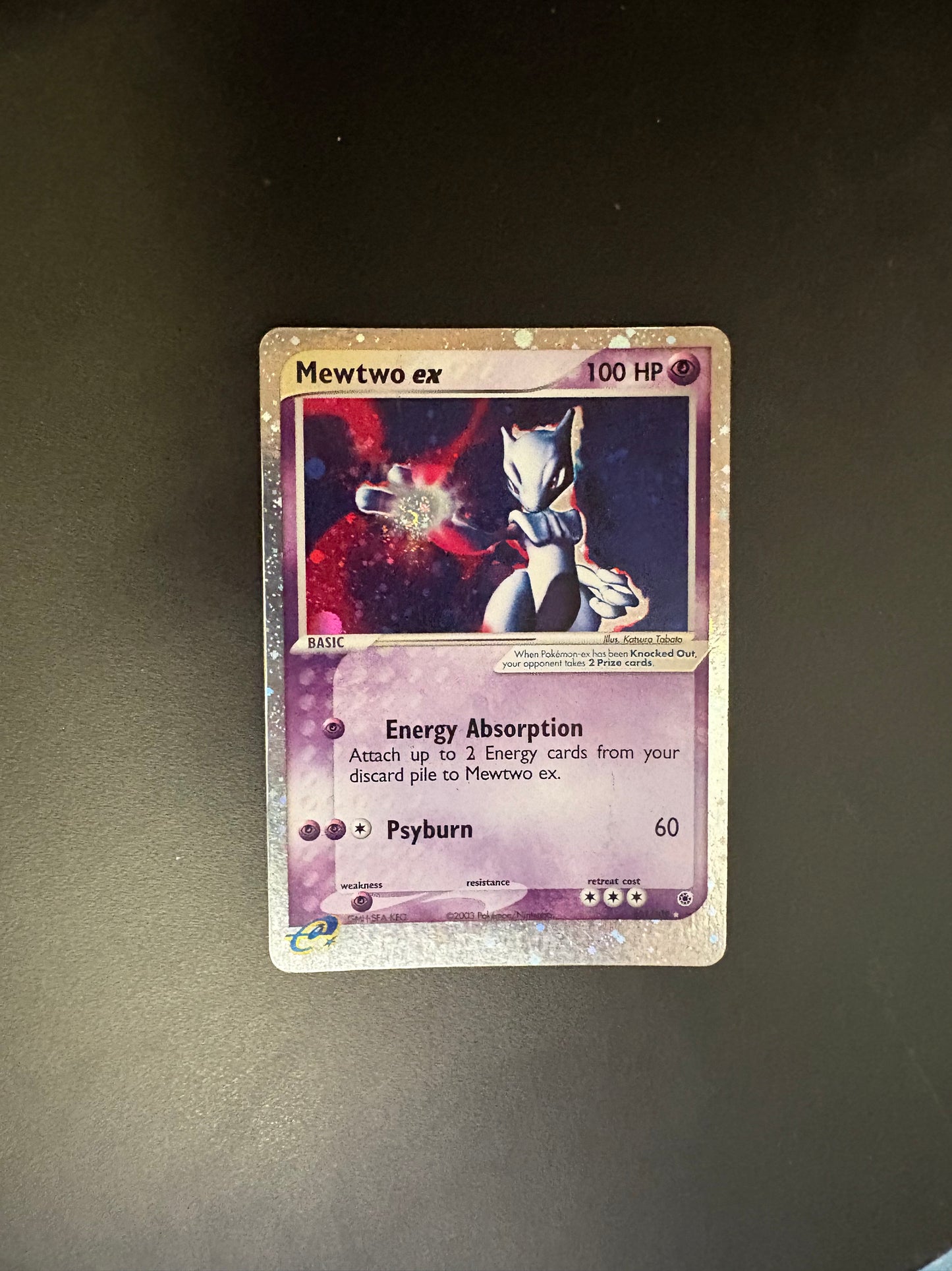 Pokemon Karte Ex Mewtwo 101/109 Englisch