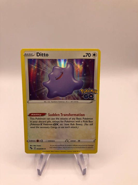 Pokemon Karte Holo Ditto 53/78 Englisch