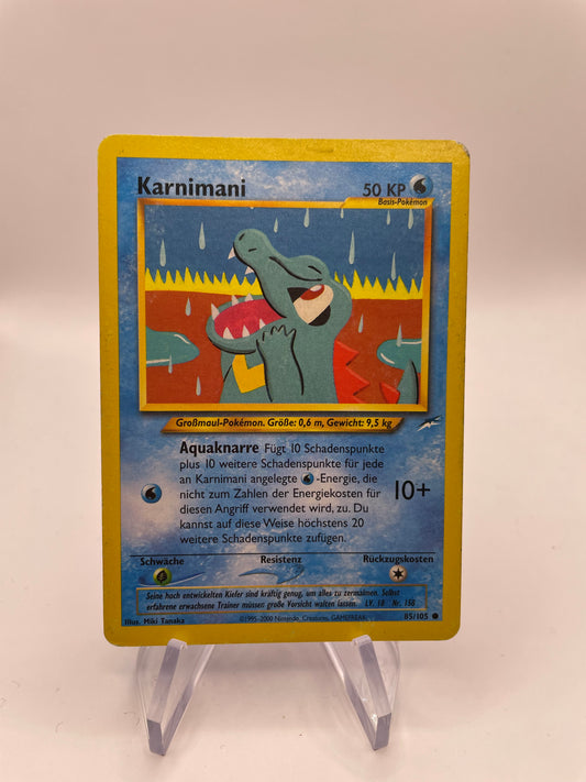 Pokemon Karte Neo Destiny Karnimani 85/105 Deutsch