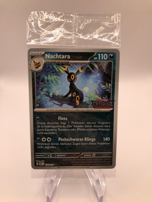 Pokemon Karte OVP Stamp Nachtara 130/197 Deutsch