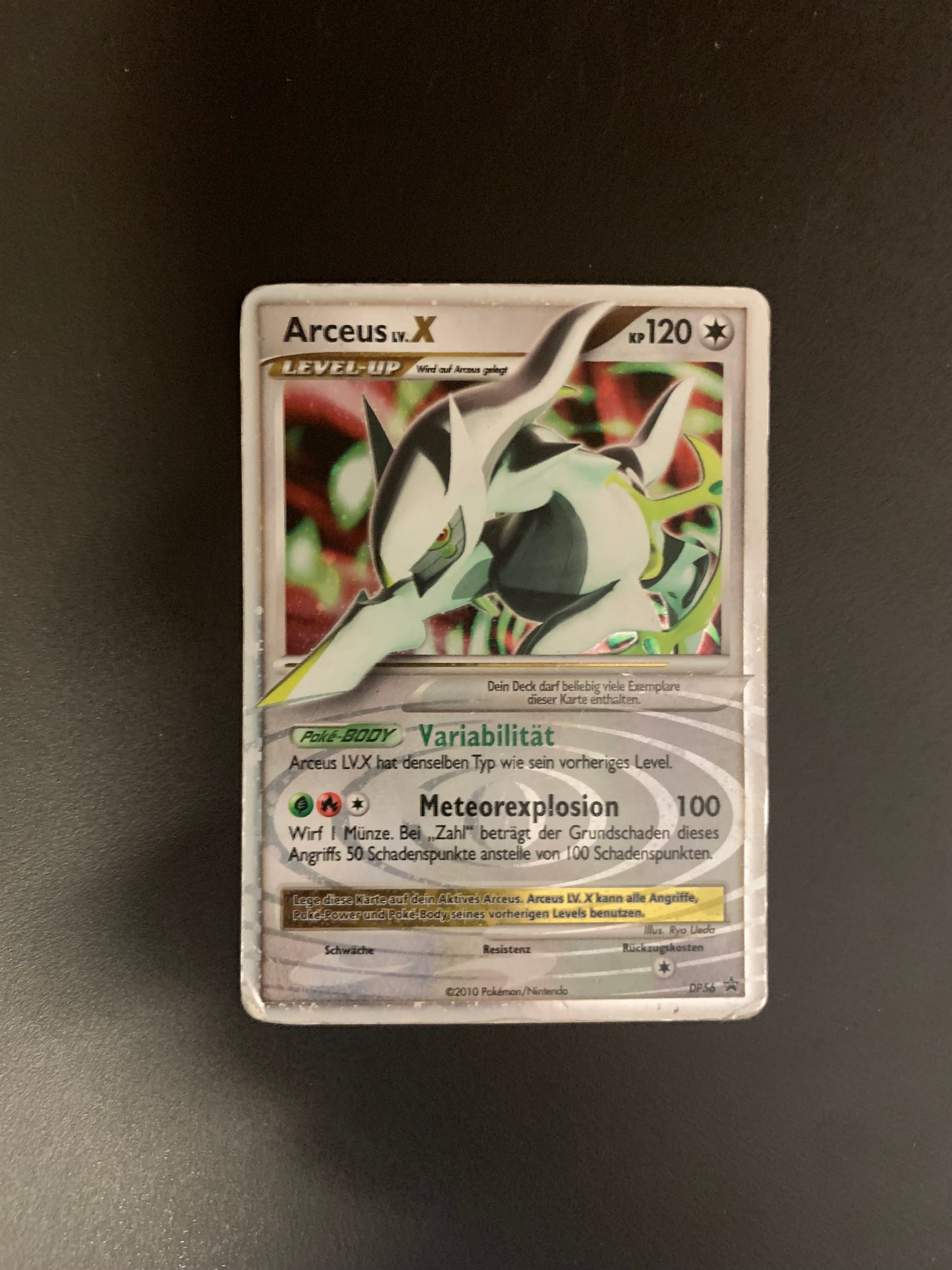 Pokemon Karte Promo Lv.X Arceus DP56 Deutsch
