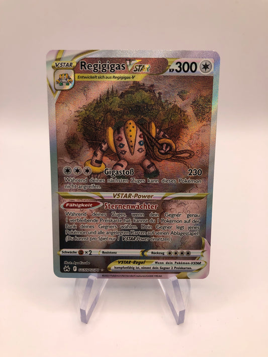 Pokemon Karte Vstar Alt-Art Regigigas GG55/GG70 Deutsch