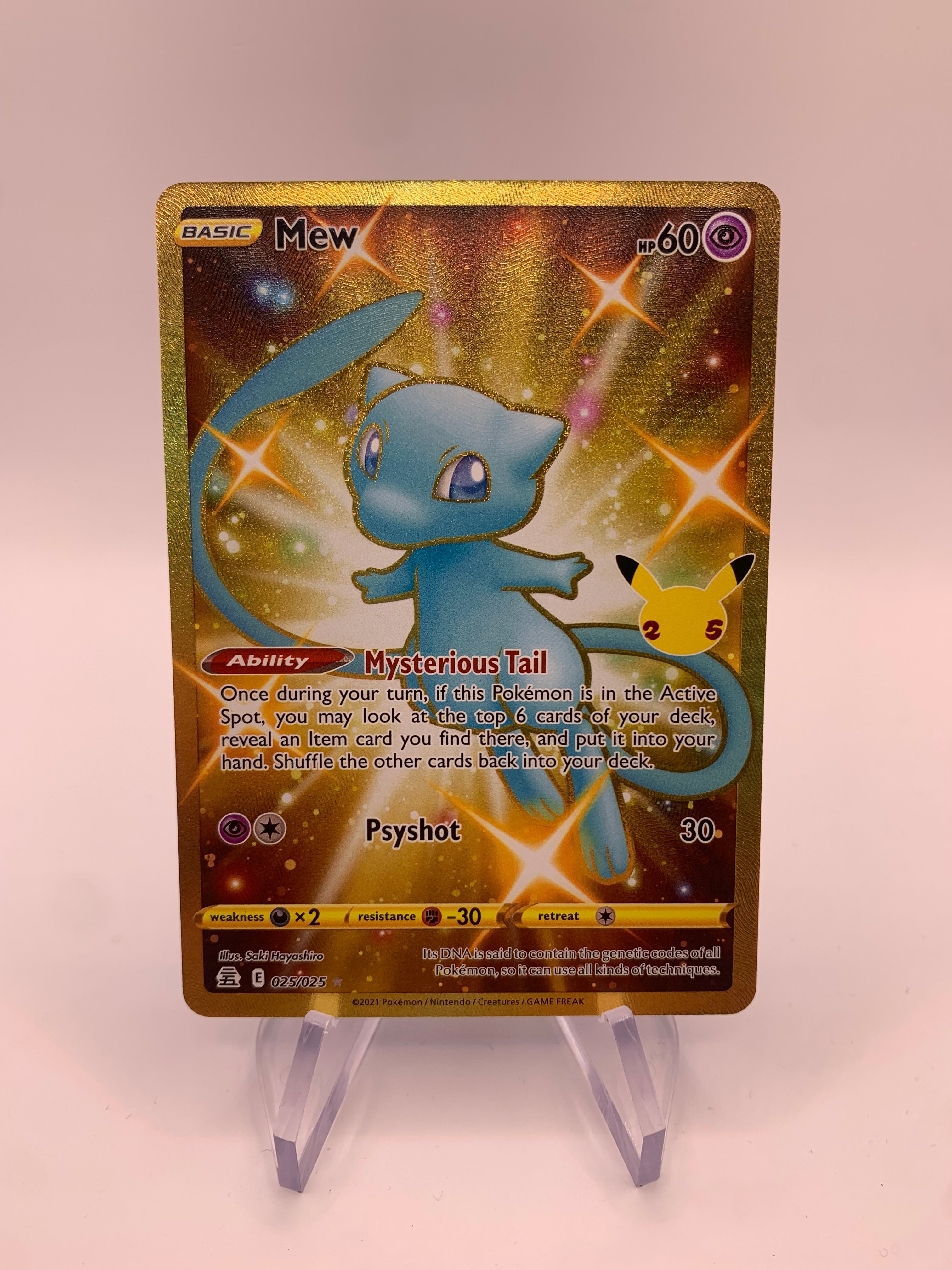 Mew 25/25 Celebrations Full cheapest Art