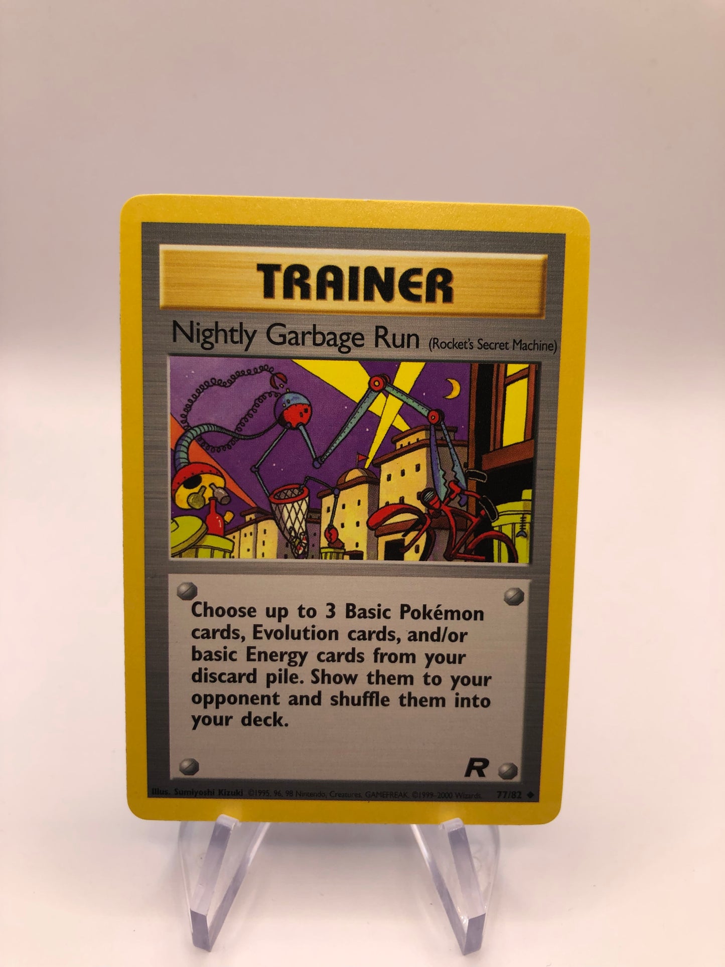 Pokemon Karte Nightly Garbage Run 77/82 Rocket Englisch