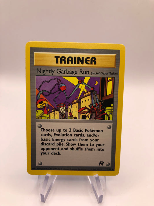 Pokemon Karte Nightly Garbage Run 77/82 Rocket Englisch