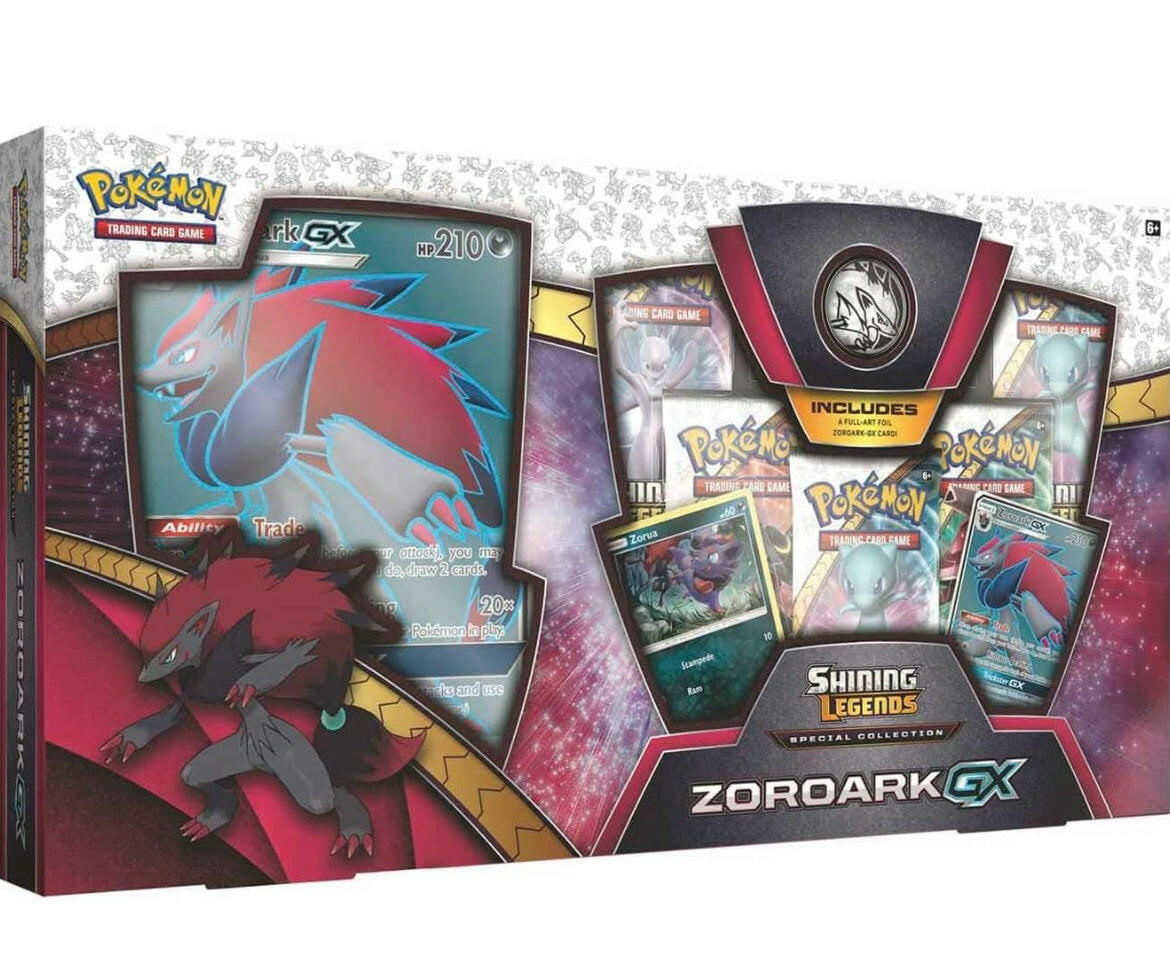 Pokemon Cards Shimmering Legends: Zoroark GX Special Kollection German