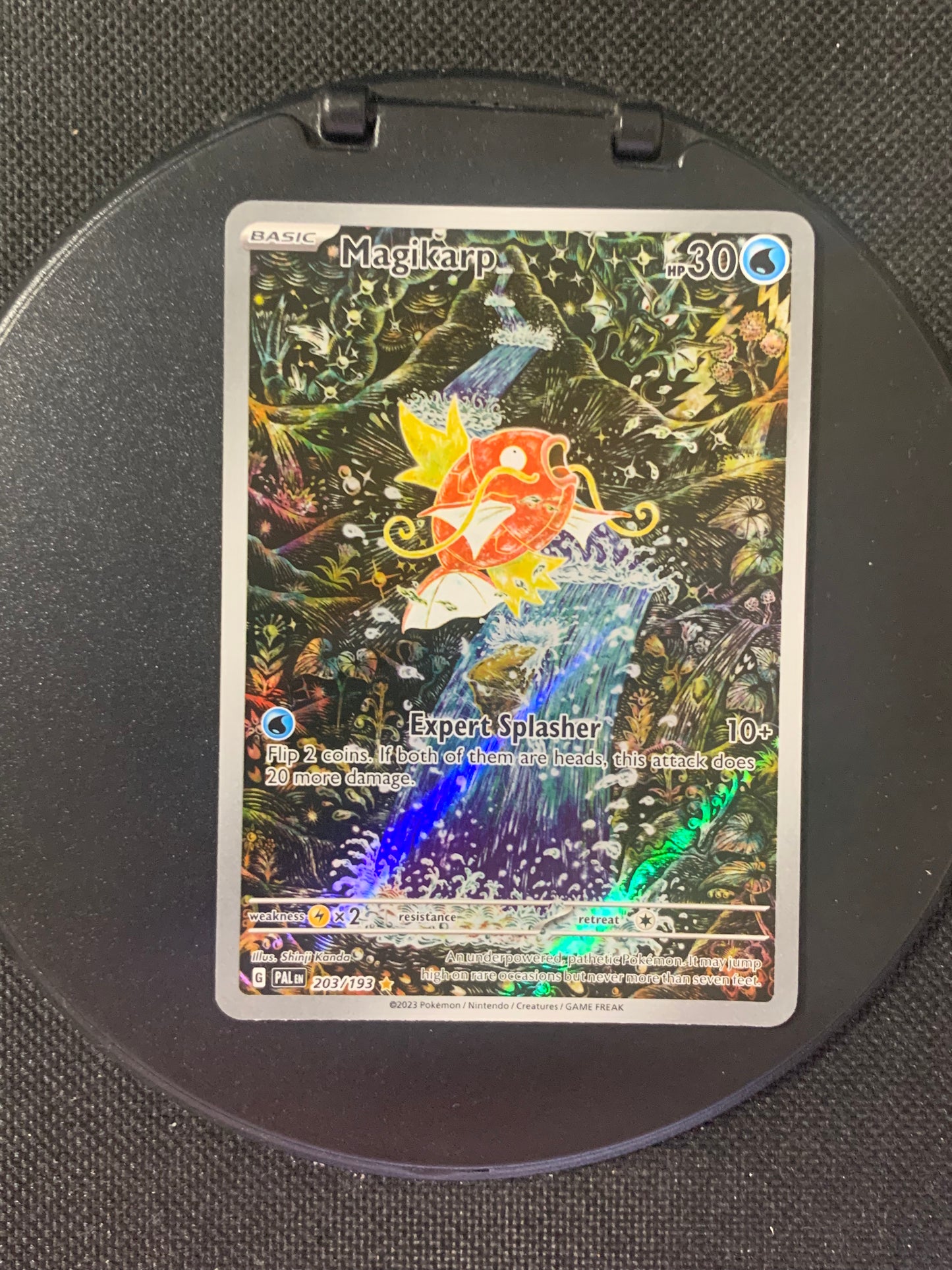 Pokemon Karte Art-Rare Karpador 203/193 Englisch