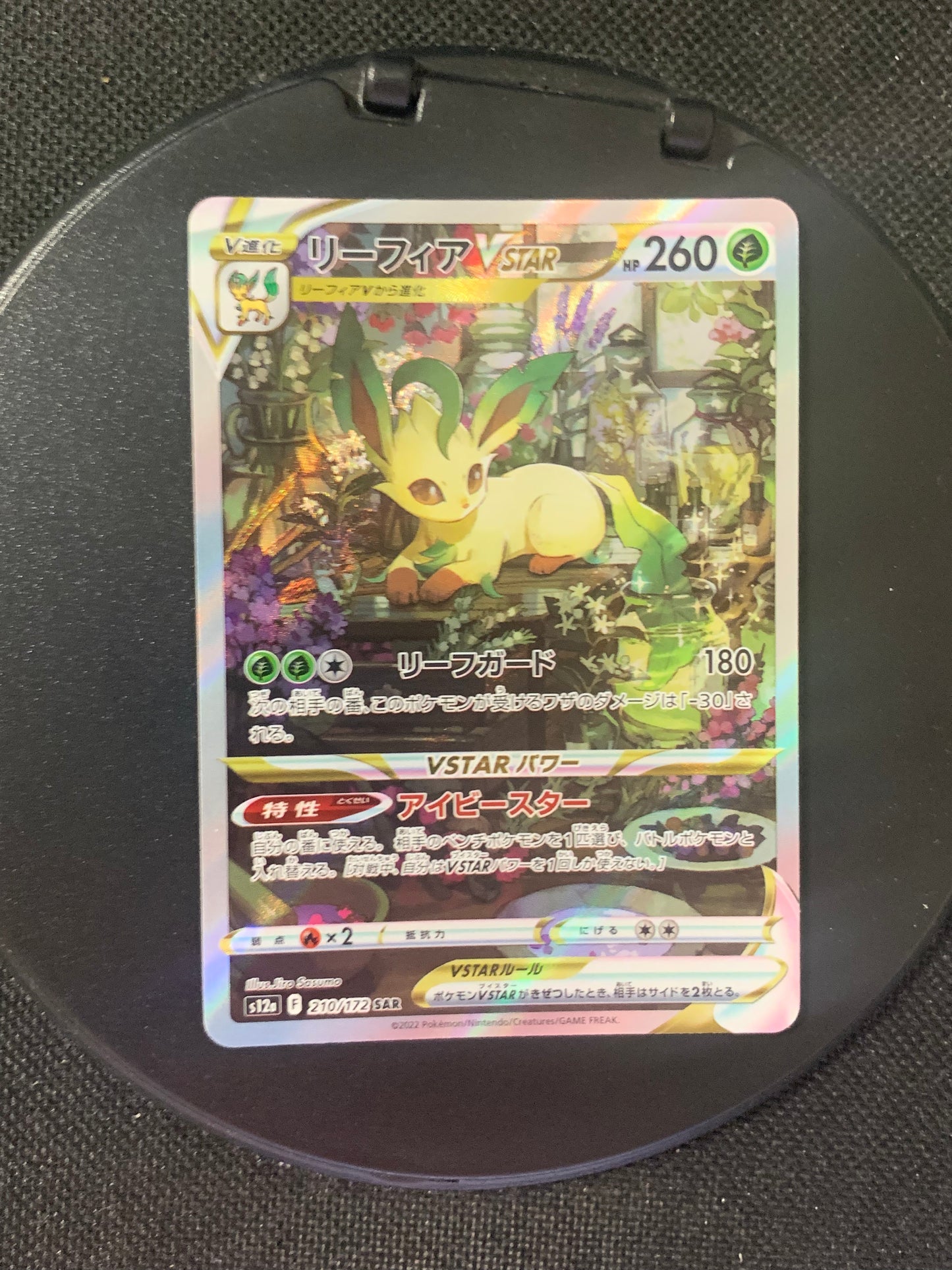 Pokemon Karte Vstar Alt-Art Folipurpa 210/172 Japanisch