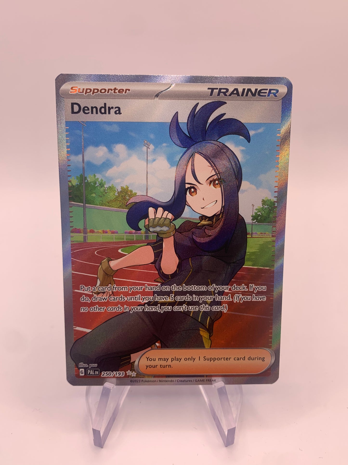 Pokemon Card Trainer - Fullart Dendra 250/193 English