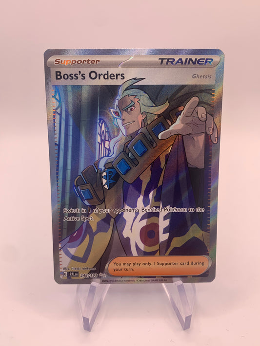 Pokemon Card Trainer Card Boss's Orders 248/193 English