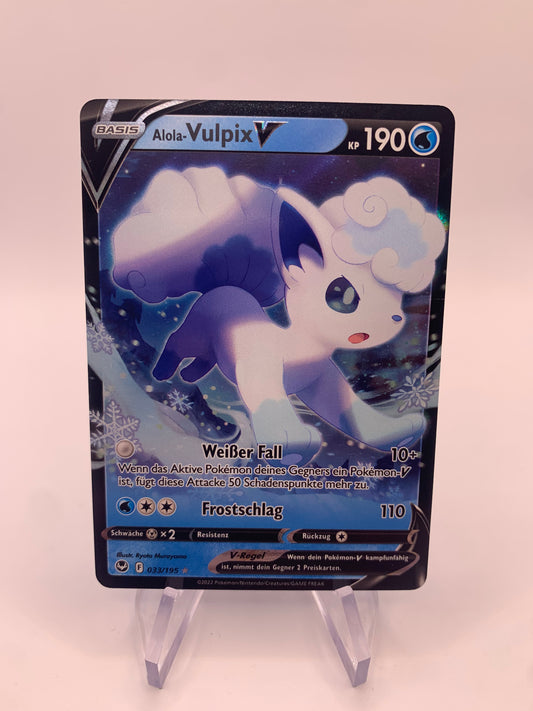 Pokemon Karte V Alola- Vulpix 33/195 Deutsch