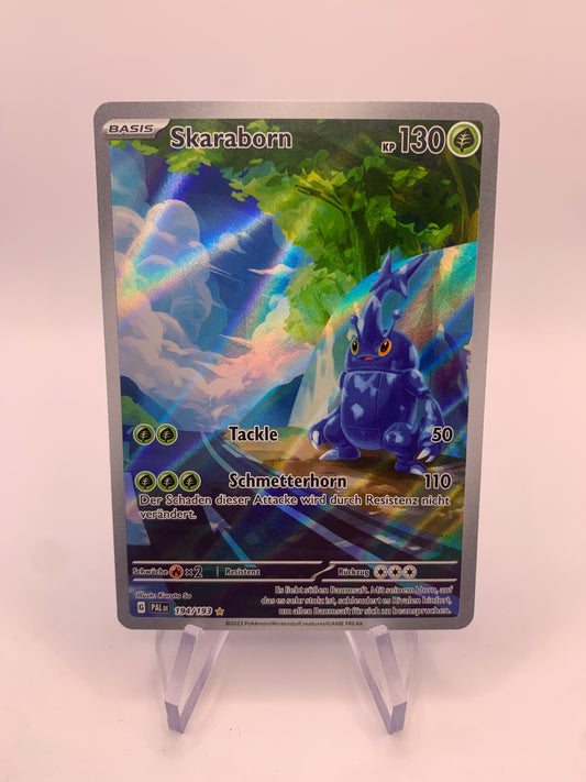 Pokemon Card Art-Rare Skaraborn 194/193 German