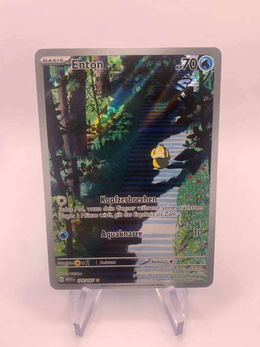 Pokemon card Art-Rare Enton 175/165 German