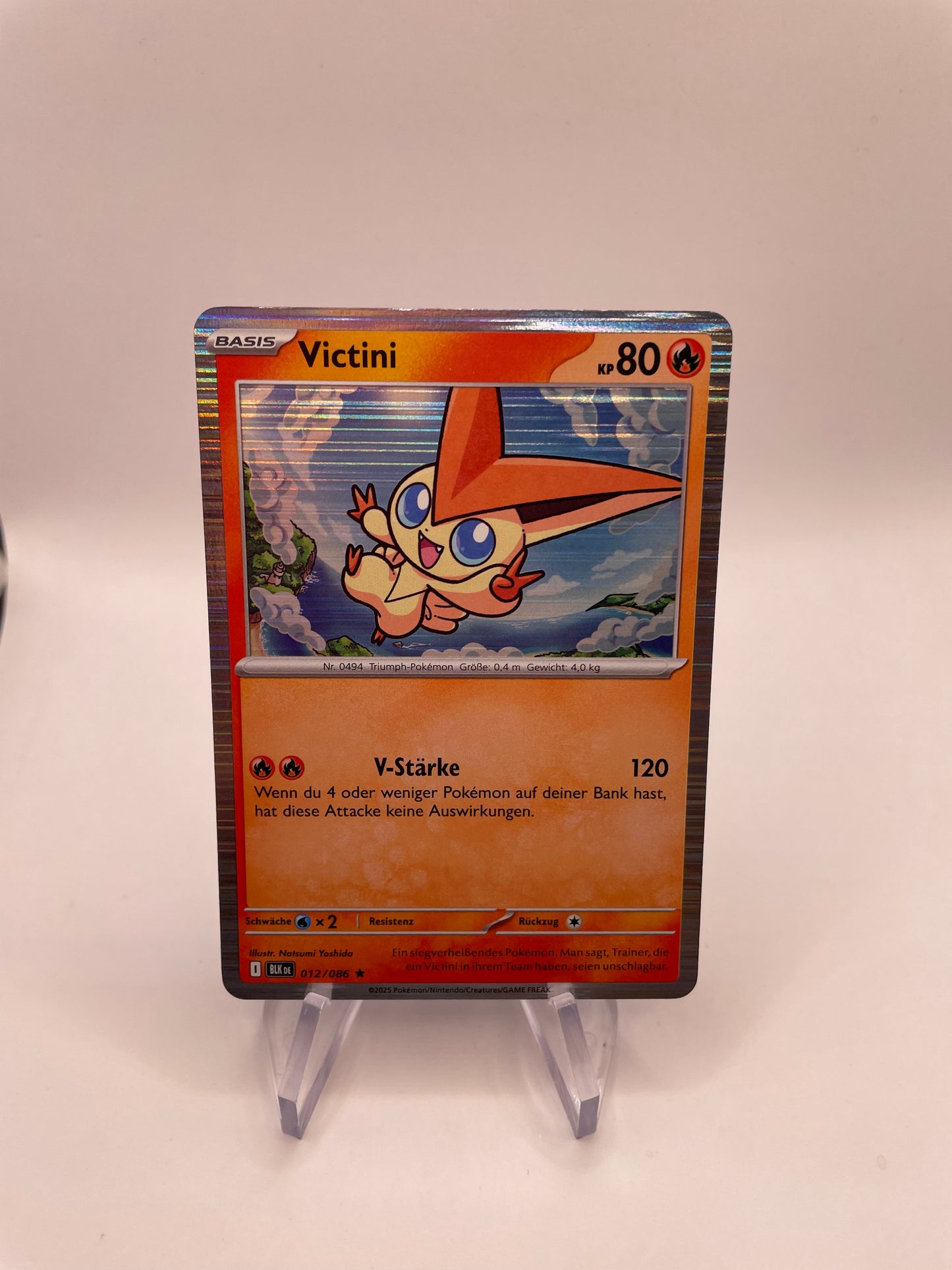 Pokemon Karte Victini 12/86 Deutsch