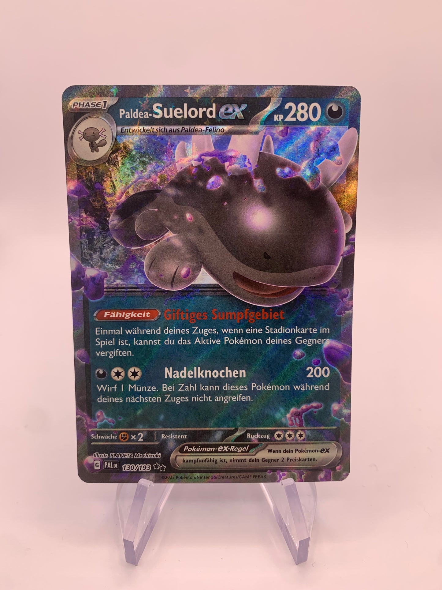 Pokemon Karte ex Paldea-Suelord 130/193 Deutsch