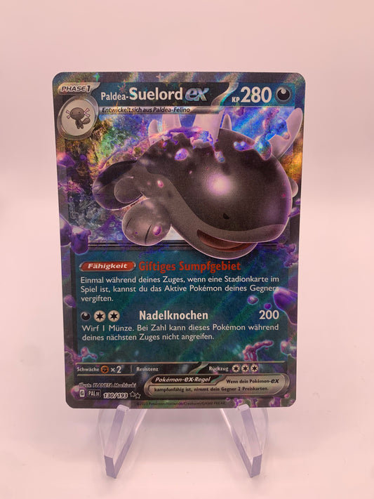 Pokemon card ex Paldea-Suelord 130/193 German