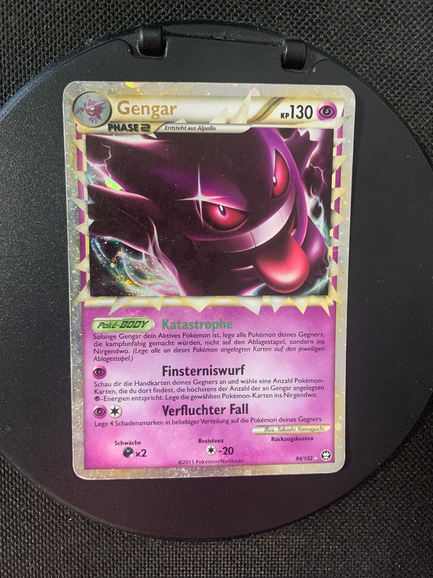 Pokemon Karte Prime Gengar 94/102 Deutsch