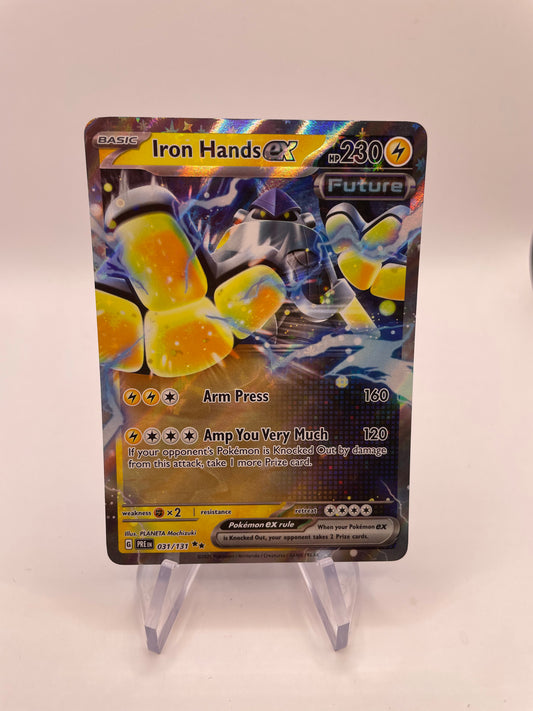 Pokemon Karte Iron Hands ex 31/131 Englisch