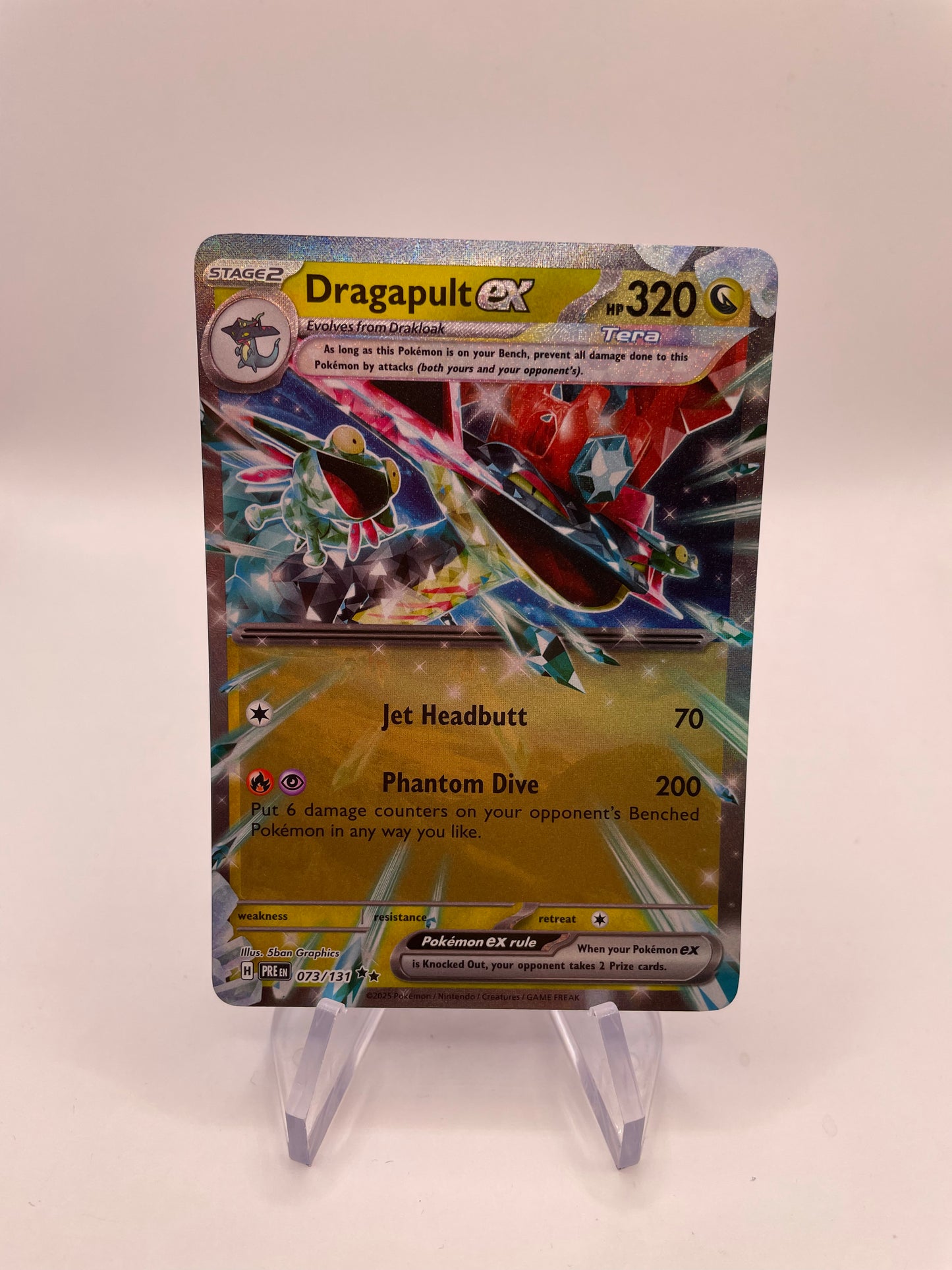 Pokémon Karte Dragapult ex 73/131 Englisch